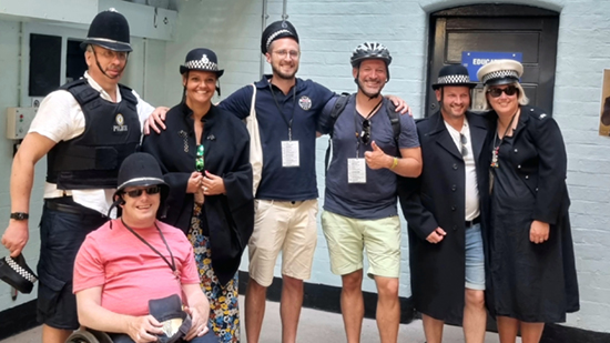 more visitors enjoying 'dressing up'